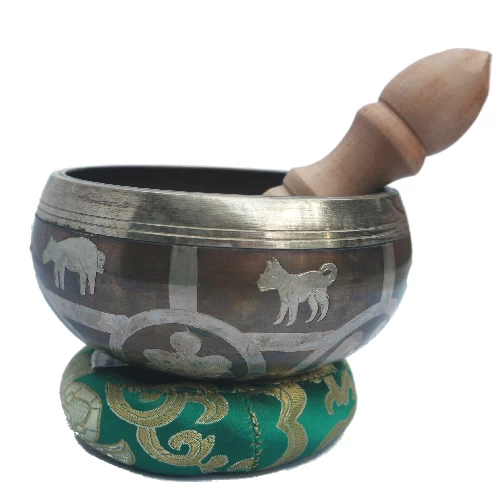 Singing bowl with Zodiac symbol 4.5"